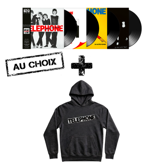 Pack Hoodie + Black Vinyle au choix