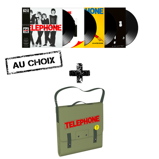 Pack Sac + Black Vinyle au choix