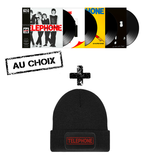 Pack Bonnet + Black Vinyle au choix