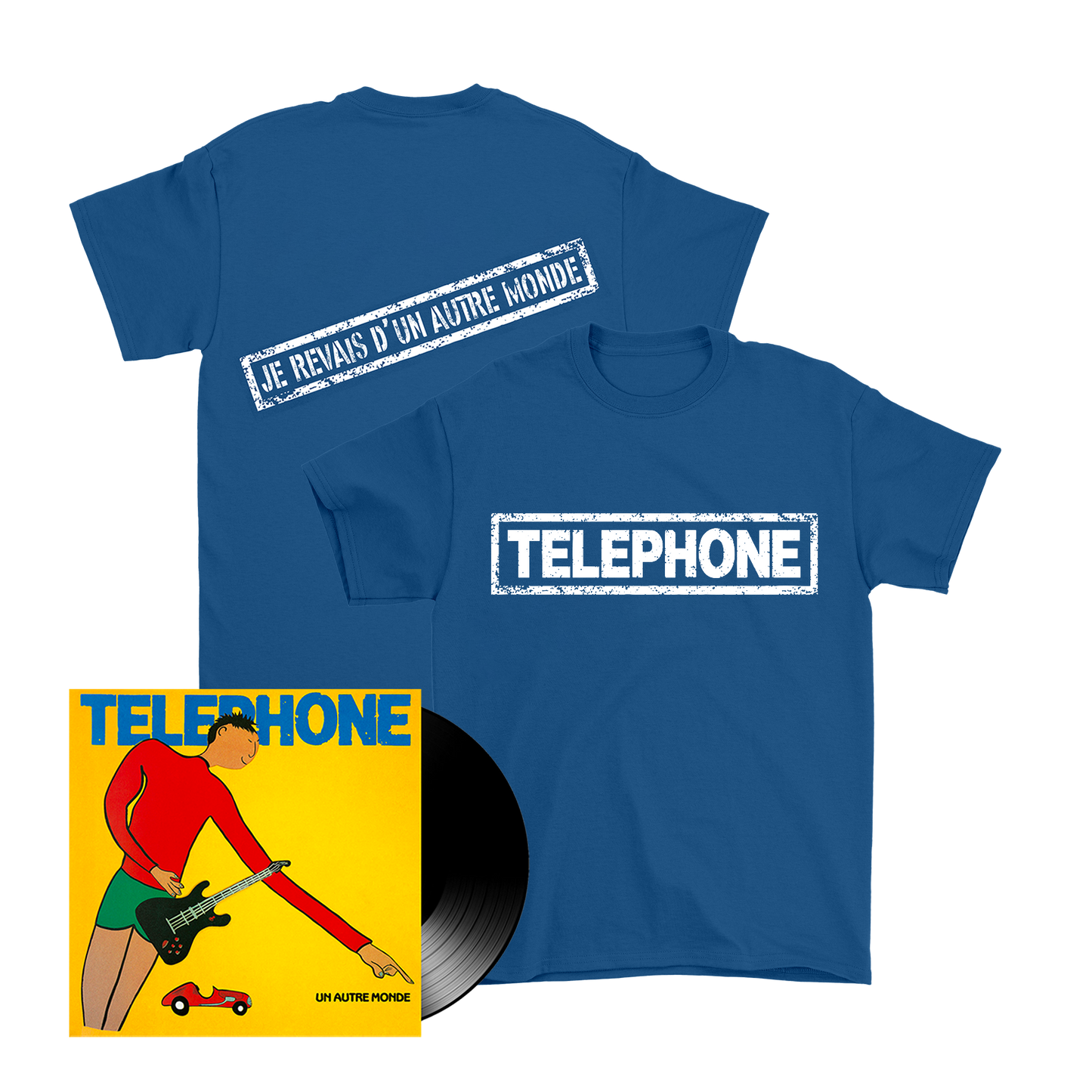 Pack T-Shirt "Un Autre Monde" + l'album Vinyle "Un Autre Monde"