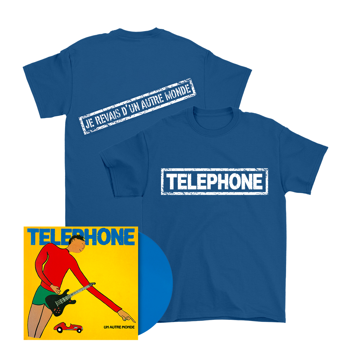 Pack T-Shirt "Un Autre Monde" + l'album Vinyle "Un Autre Monde"