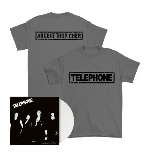 Pack T-Shirt "Argent trop cher" + l'album Vinyle "Au Coeur de la Nuit"