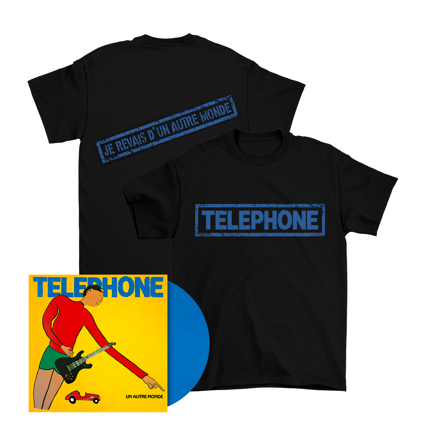 Pack T-Shirt "Un Autre Monde" + l'album Vinyle "Un Autre Monde"