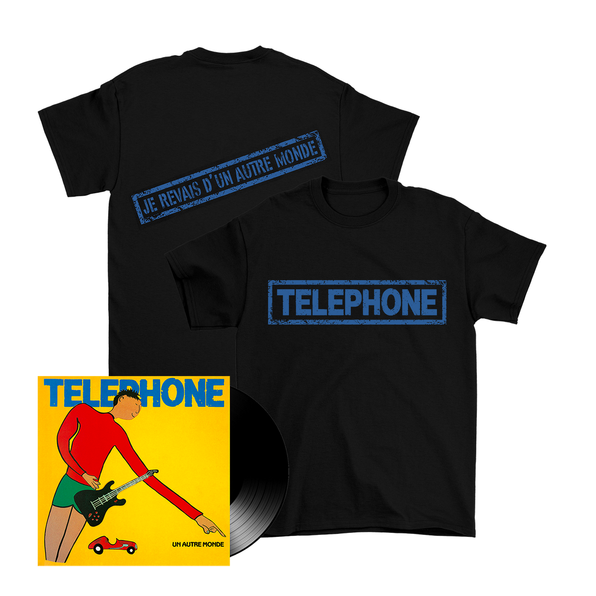 Pack T-Shirt "Un Autre Monde" + l'album Vinyle "Un Autre Monde"