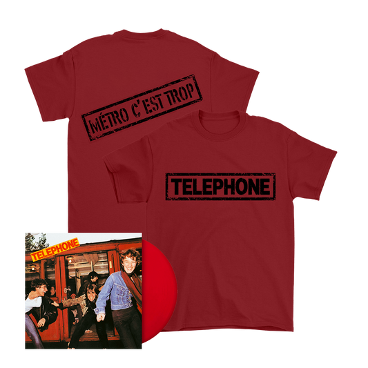 Pack T-Shirt "Métro c'est trop" + l'album Vinyle " Téléphone"