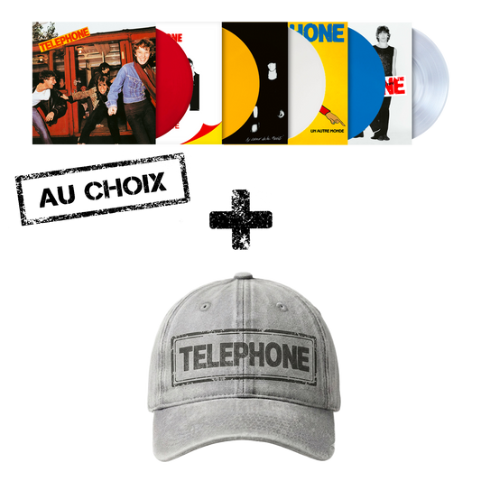 Pack Casquette + Vinyle couleur au choix