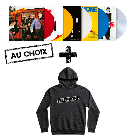 Pack Hoodie + Vinyle couleur au choix