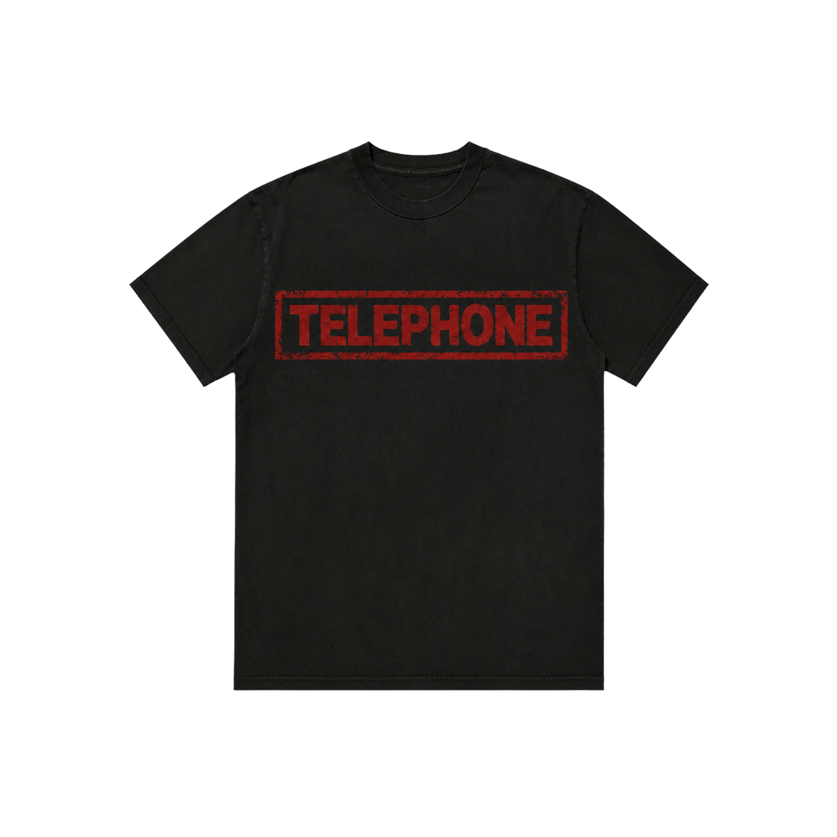 Pack Tee logo Téléphone + Black Vinyle au choix