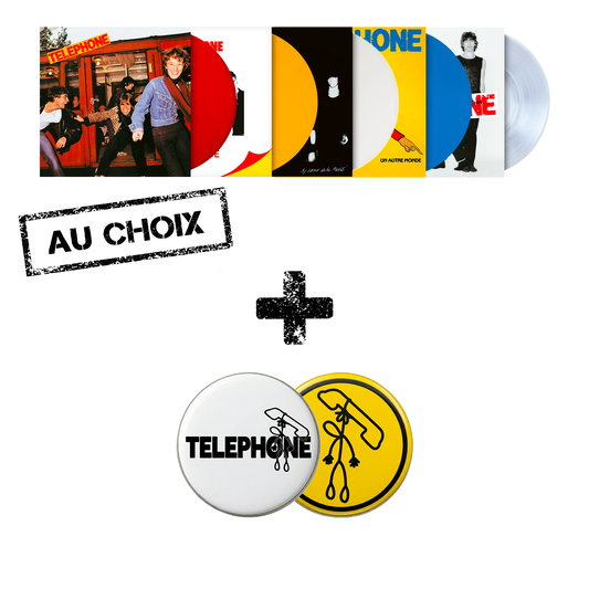 Pack Badge + Vinyle couleur au choix